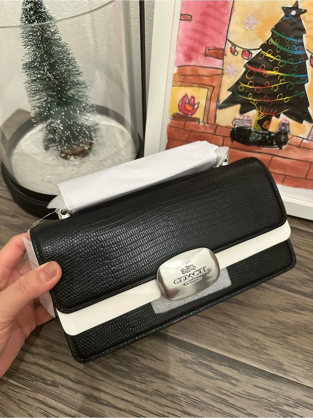 NWT COACH Eliza Flap Crossbody Bag CR106